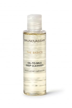 Demachiere și tonifiere - Ulei demachiant și de curățare Bruno Vassari Oil-to-Milk Deep Cleanser 150ml