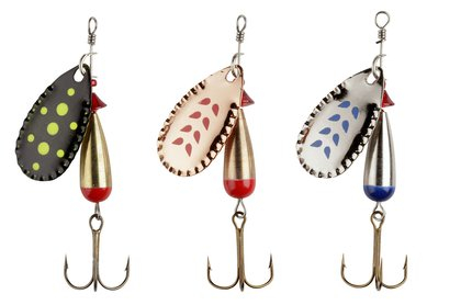 Lingurite rotative Abu Garcia Classic Droppen Spinner Lures 6 g, Set 3 bucati [2]
