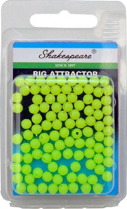 Margele Shakespeare 8mm Rig Attractor Beads Yellow [1]