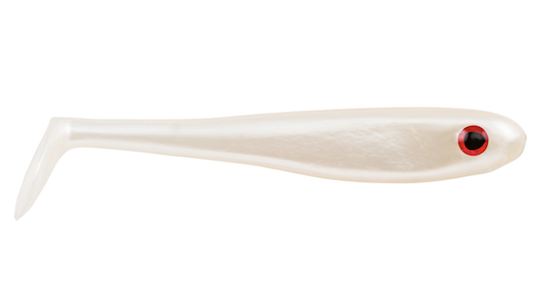 Naluca Berkley PowerBait Hollow Belly 10cm Alb Perlat 4 bucati [1]
