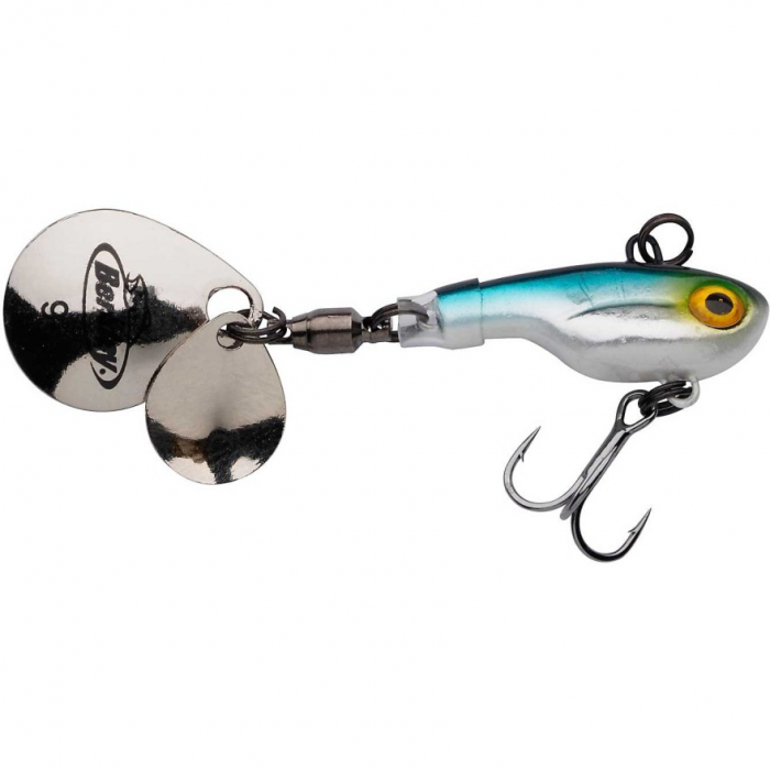 Spinnertail Berkley Pulse Spintail 5cm, 5g Blue Silver Glitter [1]