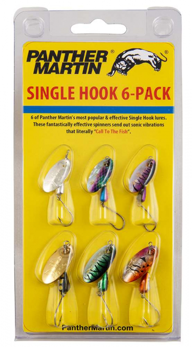 Set 6 lingurite rotative Panther Martin - Single Hook 6 Pack [1]
