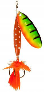Linguria rotativa Abu Garcia Reflex Red 8,5cm 12g Tiger [2]
