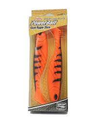 Naluca Berkley PowerBait Giant Ripple 20 cm Orange Black 2 bucati [2]