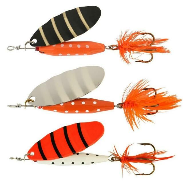Lingurite rotative Abu Garcia Classic Reflex Spinner Lures 7g, Set 3 bucati [1]