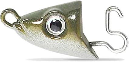 Cap de Jig Fiiish Black Eel No3 Jig Head 10g Shallow - Kaki [1]