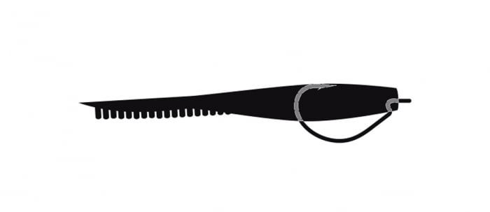 Carlige de pescuit Molix OH1400-OMTD Fat Worm SWG, Size 5/0, 4 bucati [3]