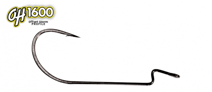 Carlige de pescuit Molix OH1600M-OMTD Offset Worm Profile Mini, Size 4, 10 bucati [1]