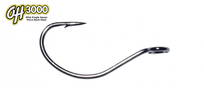 Carlige de pescuit Molix OH3000-OMTD Elite Single Spoon Hook Micro Barb, Size 8, 8 bucati [1]