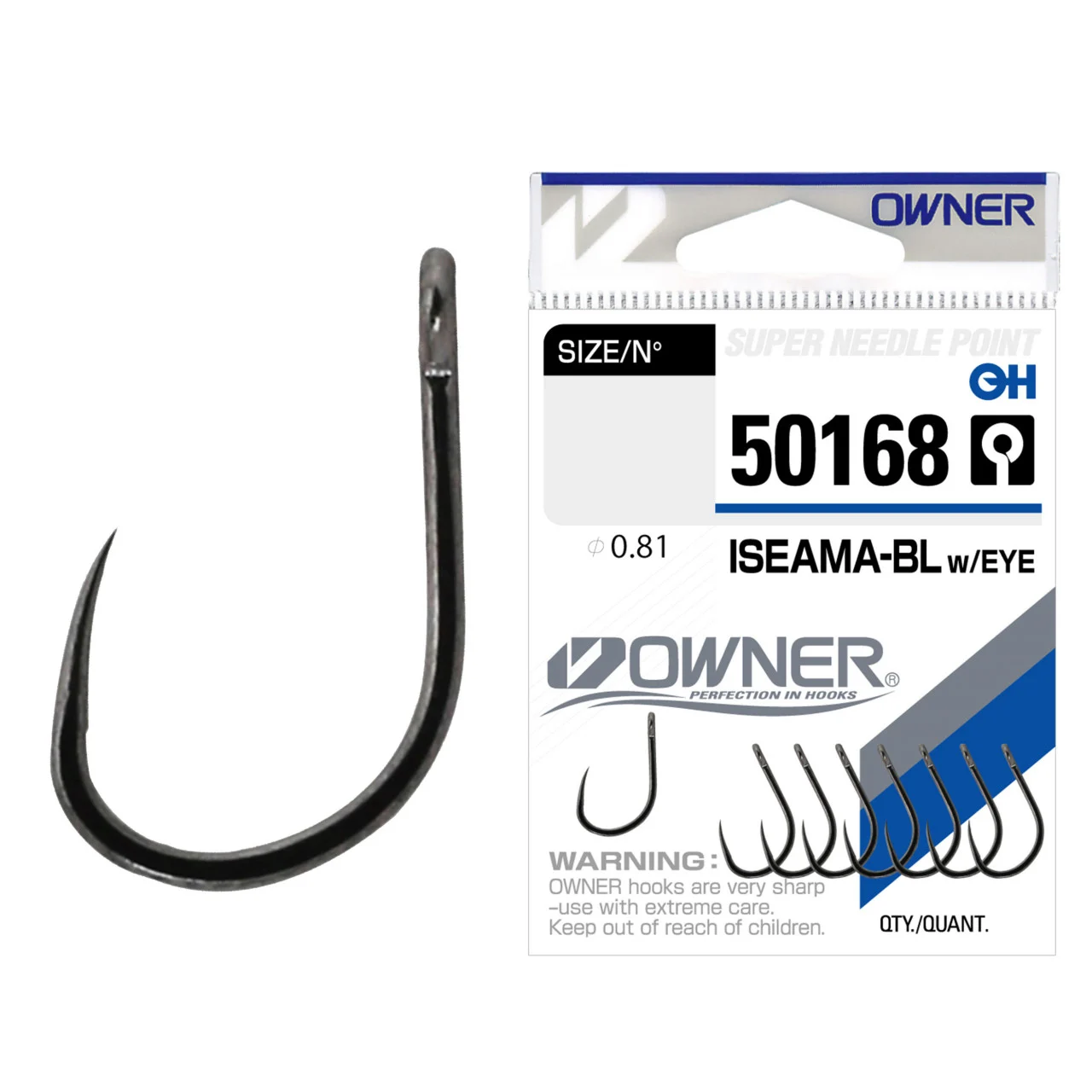 Carlige de pescuit Owner 50168 Iseama BL Eye [1]