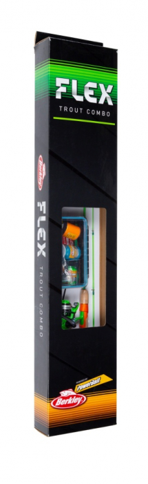 Combo Berkley FLEX Trout Starterkit 2.10m, 1-10g, 2 sectiuni [2]