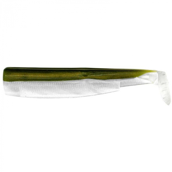 Corp Naluca Silicon Fiiish Black Minnow No1 - Kaki, 4 bucati [1]