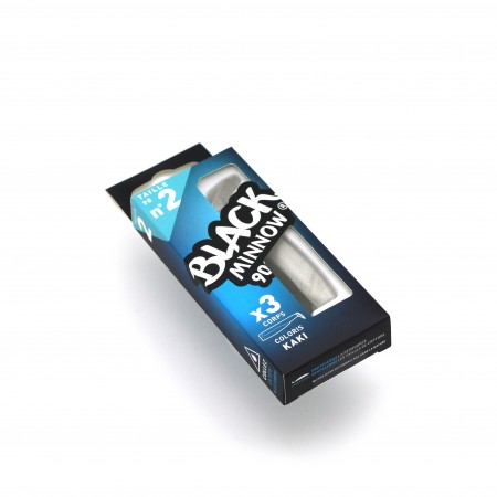 Corp Naluca Silicon Fiiish Black Minnow No2 - Kaki, 3 bucati [2]