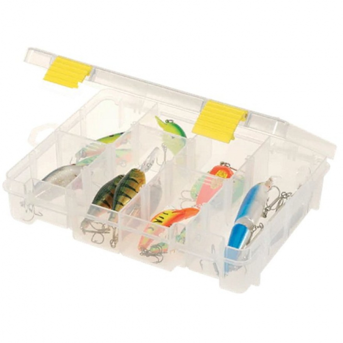 Cutie accesorii pescuit Plano 3700 Prolatch Open Compartment Stowaway Half Size Case 22.9cm x 17.8cm x 5.1cm [1]