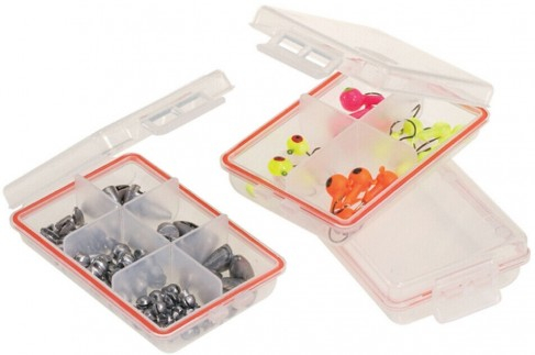 Set 3 cutii accesorii pescuit Plano Waterproof Terminal Tackle Boxes 106100, 10.2x6.2x2.6cm [1]
