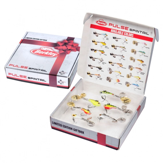 Spinnertail Berkley Pulse Spintail - Cutie cadou  Gift Box 6 bucati [2]