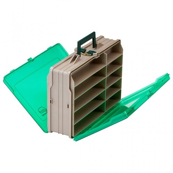 Cutie accesorii pescuit Plano Double-Sided, 19 Compartimente Satchel, 34 x 26 x 11cm [2]
