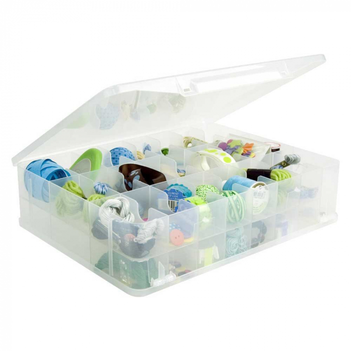 Cutie Organizare fire de pescuit Plano Thread Organizer, Clear, 26cm x 8.25cm x 362cm [3]