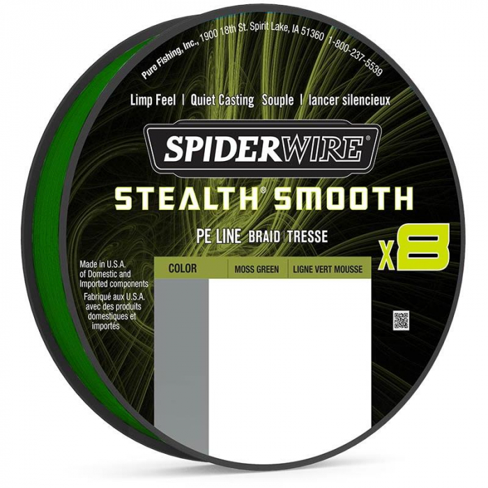 Fir pentru pescuit SpiderWire 8 Braid & Fluorocarbon Duo Spool System - SPW SS8 150m msgrn/Vanish [2]