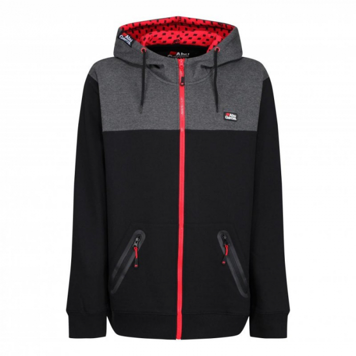 Hanorac Abu Garcia Zipped Hoody Black/Grey [1]