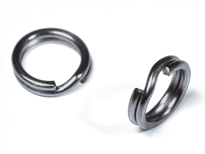 Inele pescuit Molix Light Game Split Ring #1, 5kg. Black Nickel, 10 bucati [1]