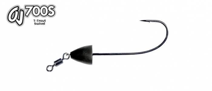 Jig Molix OJ700S-OMTD T-Trout Swivel, Carlig Marime 2; 1.7g; 3 bucati [1]