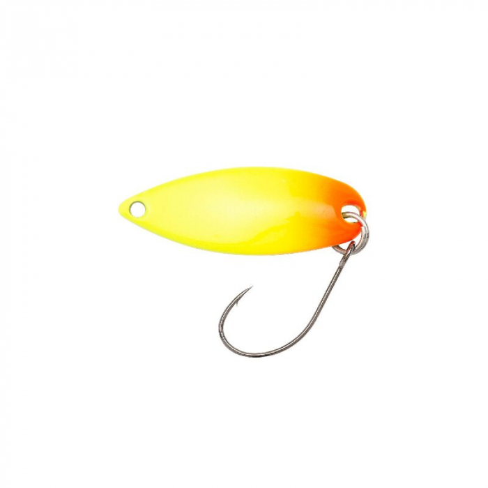 Lingurita Berkley Area Game Spoon Kogarana 2,5 cm; 2,2 g Orange Tip/ Chartreuse/ Gold [1]