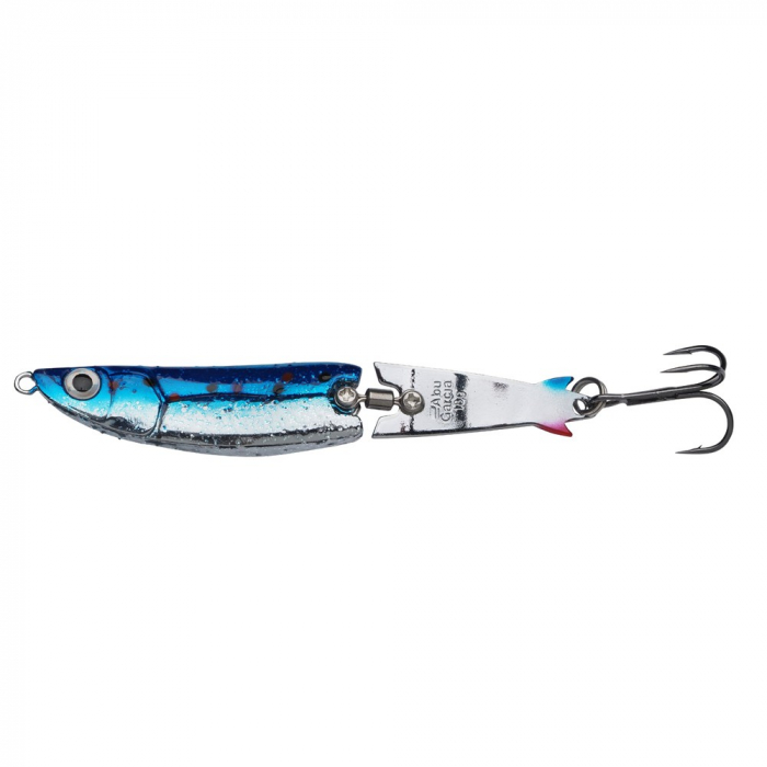 Lingurita Oscilanta Abu Garcia Toby Jointed 10g Blue Glitter [1]