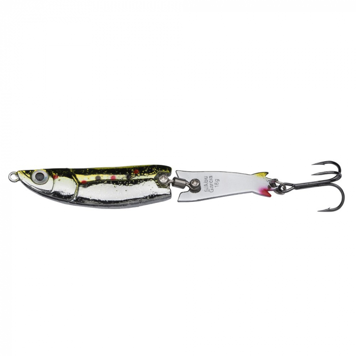 Lingurita Oscilanta Abu Garcia Toby Jointed 10g Green Back Minnow [1]