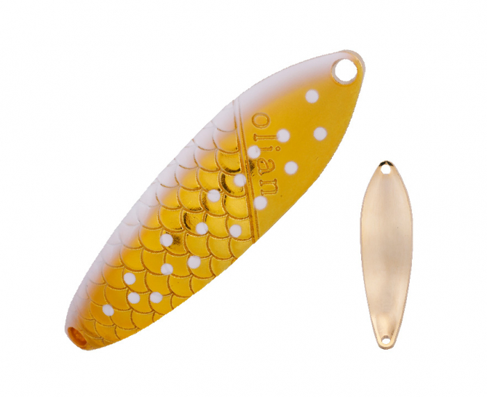 Lingurita oscilanta Angler'z System - Olian 45.1mm/12.5mm, 5.9g, Culoare AMY-G [1]