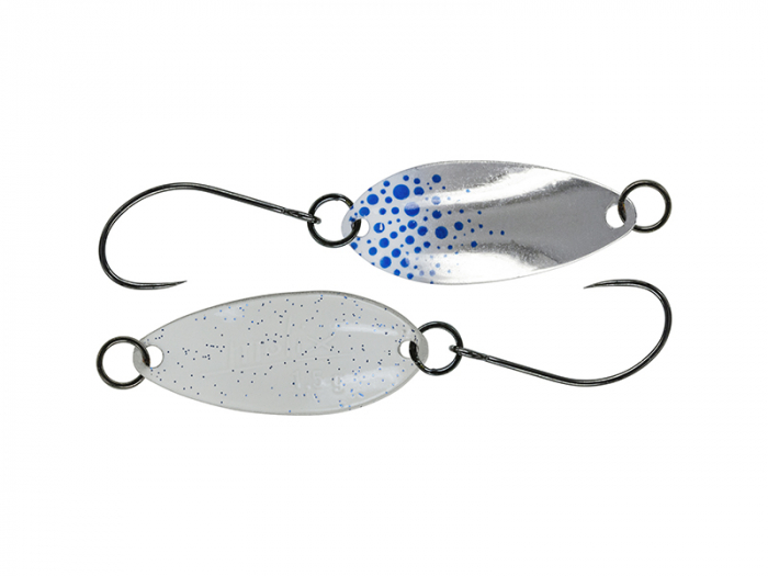 Lingurita Oscilanta Molix Elite Area Spoon 2.8 cm, 2.5g, Silver White Blue Spot [1]