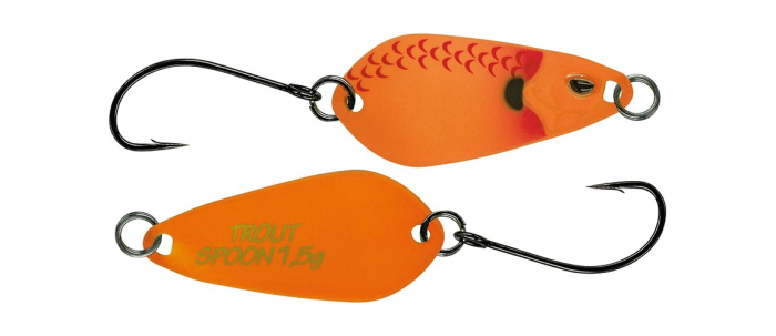 Lingurita Oscilanta Molix Trout Spoon 2.5g Orange Stripe Scales [1]