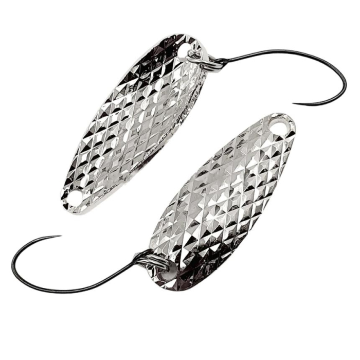Lingurita oscilanta Mukai Iwana Both Side Diamond Cut  2.7cm, 3g, Silver [1]