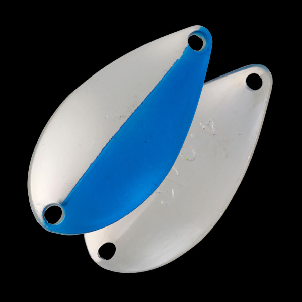 Lingurita oscilanta Office Eucalyptus - Japan Big Kokoro 4.0g, Culoare 4 - Blue And Silver [1]