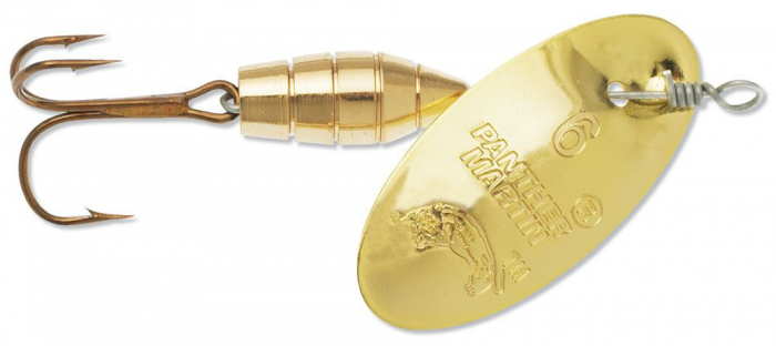 Lingurita rotativa Panther Martin Deluxe Gold # 4 [1]