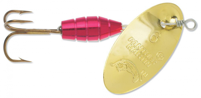 Lingurita rotativa Panther Martin Deluxe Metallic Red # 2 [1]