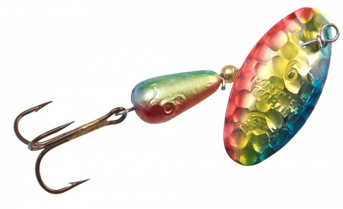 Lingurita rotativa Panther Martin Hammered Holo Rainbow Brite # 4 [1]