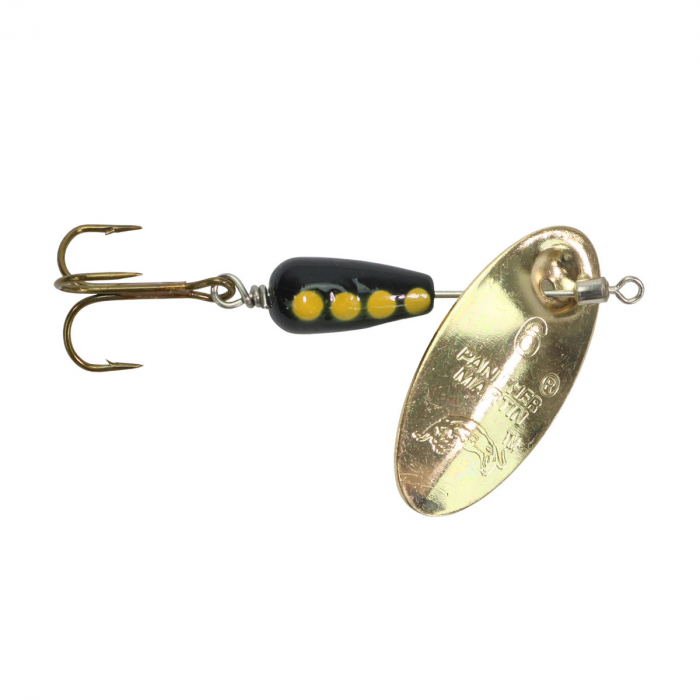 Lingurita rotativa Panther Martin InLine Swivel Regular Gold # 4 [1]