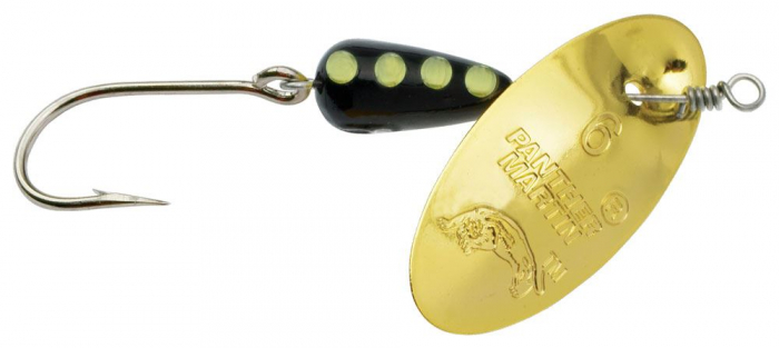 Lingurita rotativa Panther Martin Regular Single Hook Gold # 6 [1]