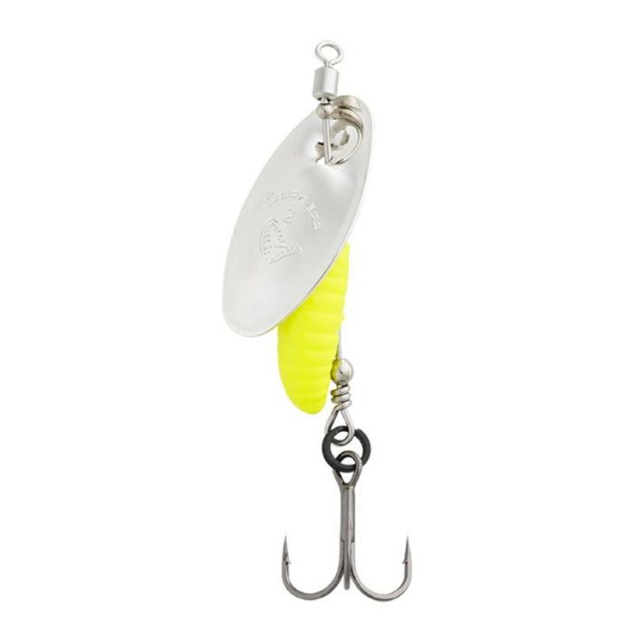 Lingurita rotativa Savage Gear Grub Spinner 0,  2.2g, Silver Yellow [1]