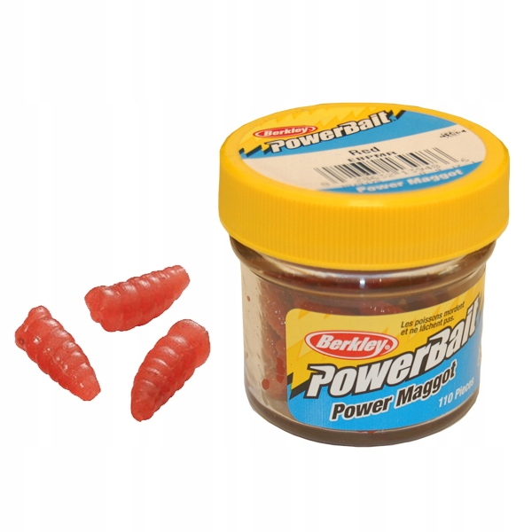 Momeala Berkley Powerbait MAGGOT RED [1]