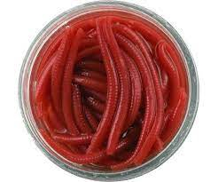 Momeala Berkley Gulp! Alive! Angle Worm 3 cm, RED WIGGLER [2]