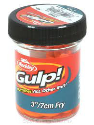 Momeala Berkley Gulp! Fry 7,5 cm Orange 10 bucati/borcan [2]