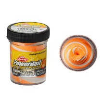 Momeala pentru păstrăv Berkley PowerBait Natural Scent Glitter - aroma fructe, Orange [1]