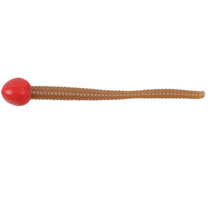 Momeala Berkley PowerBait Floating Mice Tails Original Scent, 8 cm, Fluorescent Red/ Natural, 13 bucati [1]