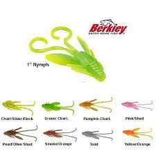 Naluca Berkley PowerBait Power Nymph 3 cm Green Chartreuse 12 bucati [2]