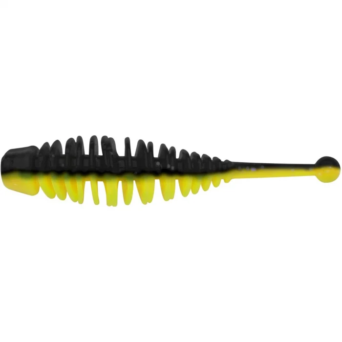 Naluca Berkley Powerbait Power Naiad Black/ Sunshine Yellow 5 cm, 10 bucati [1]