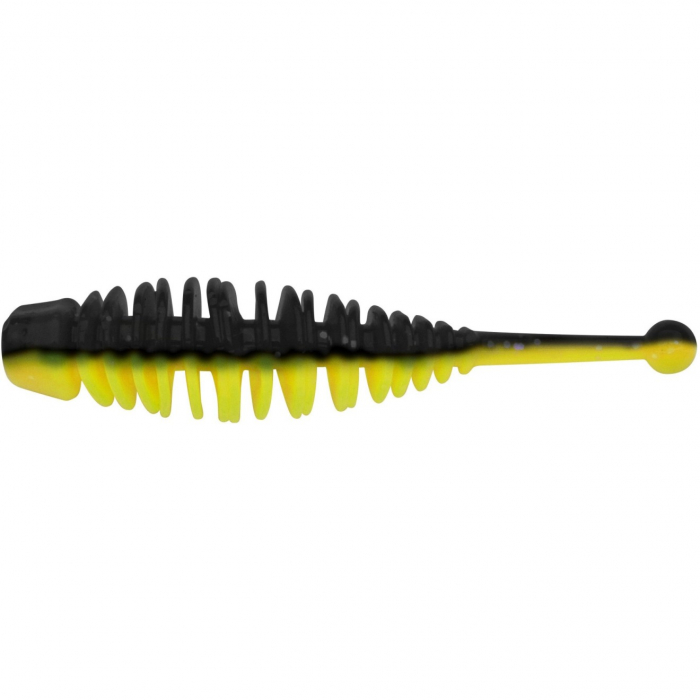 Naluca Berkley Powerbait Power Naiad Black/ Sunshine Yellow 7 cm, 8 bucati [1]
