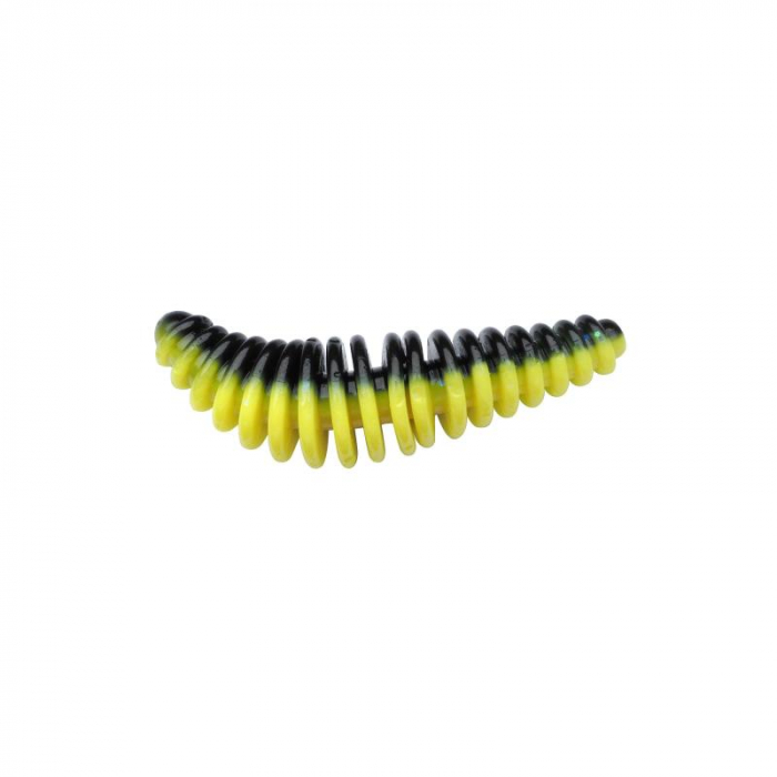 Naluca Berkley Powerbait Power Pupa Black/ Sunshine Yellow 4.5 cm, 8 bucati [1]