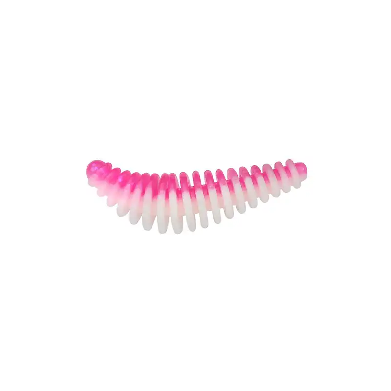 Naluca Berkley Powerbait Power Pupa Pink/ White 3.5 cm, 10 bucati [1]